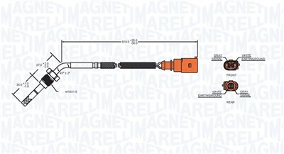 MAGNETI MARELLI 172000053010 Číslo výrobce: STS0053. EAN: 8001063831404.