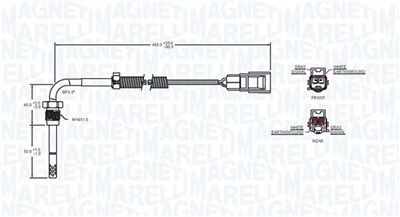 MAGNETI MARELLI 172000089010 Číslo výrobce: STS0089. EAN: 8001063715735.