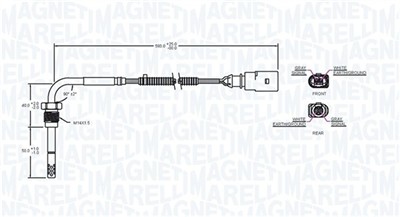 MAGNETI MARELLI 172000095010 Číslo výrobce: STS0095. EAN: 8001063785905.