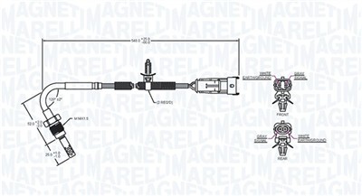 MAGNETI MARELLI 172000107010 Číslo výrobce: STS0107. EAN: 8001063838168.