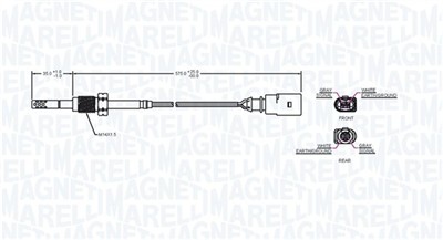 MAGNETI MARELLI 172000121010 Číslo výrobce: STS0121. EAN: 8001063943954.