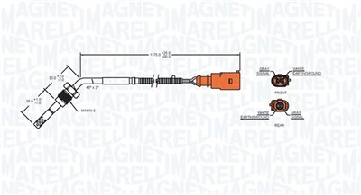 MAGNETI MARELLI 172000135010 Číslo výrobce: STS0135. EAN: 8001063852058.