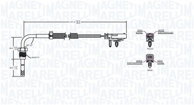 MAGNETI MARELLI 172000141010 Číslo výrobce: STS0141. EAN: 8001063706580.