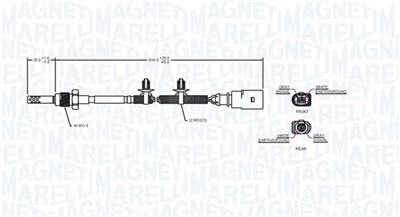 MAGNETI MARELLI 172000161010 Číslo výrobce: STS0161. EAN: 8001063962887.