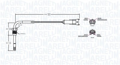 MAGNETI MARELLI 172000193010 Číslo výrobce: STS0193. EAN: 8001063900902.