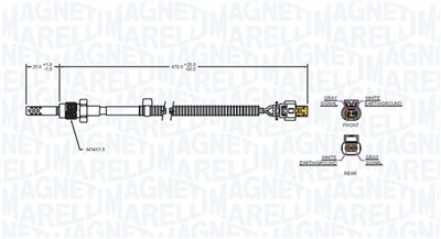 MAGNETI MARELLI 172000199010 Číslo výrobce: STS0199. EAN: 8001063699806.