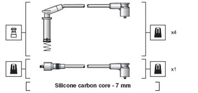 MAGNETI MARELLI 941318111154 Číslo výrobce: MSK1154. EAN: 8001063366364.