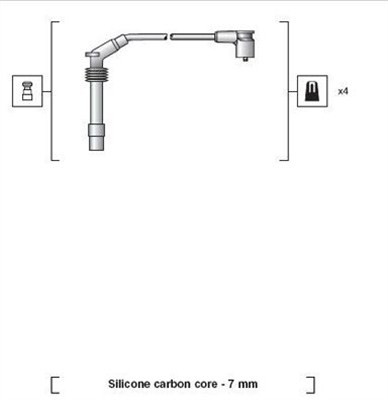MAGNETI MARELLI 941318111159 Číslo výrobce: MSK1159. EAN: 8001063366418.