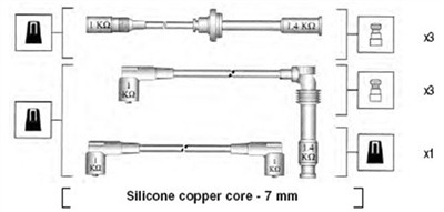 MAGNETI MARELLI 941045390524 Číslo výrobce: MSK524. EAN: 8001063096148.