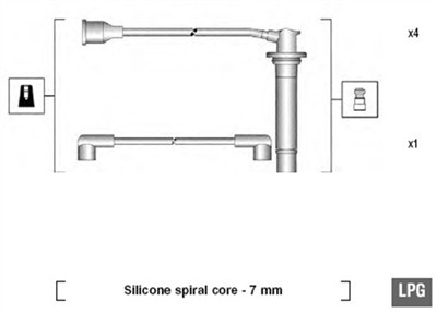 MAGNETI MARELLI 941095810619 Číslo výrobce: MSK619. EAN: 8001063097091.