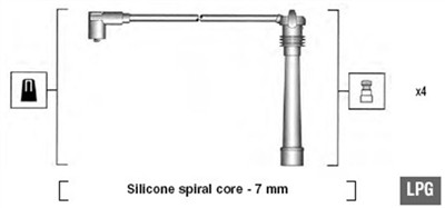 MAGNETI MARELLI 941095980634 Číslo výrobce: MSK634. EAN: 8001063097244.