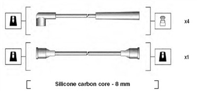 MAGNETI MARELLI 941185070768 Číslo výrobce: MSK768. EAN: 8001063098586.