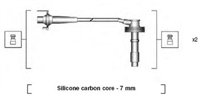 MAGNETI MARELLI 941215240807 Číslo výrobce: MSK807. EAN: 8001063098975.