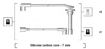 MAGNETI MARELLI 941275010862 Číslo výrobce: MSK862. EAN: 8001063099514.