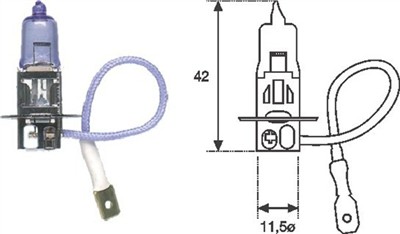 MAGNETI MARELLI 002553100000 Číslo výrobce: H3 12V. EAN: 8001063279046.