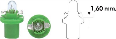 MAGNETI MARELLI 002051100000 Číslo výrobce: PB5 2W 12V. EAN: 8001063170510.