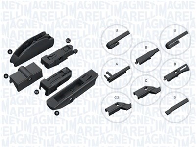 MAGNETI MARELLI 000713617700 Číslo výrobce: MFQ700. EAN: 8001063863146.