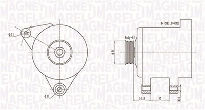 MAGNETI MARELLI 063731747010 Číslo výrobce: MQA1747. EAN: 8001063974859.
