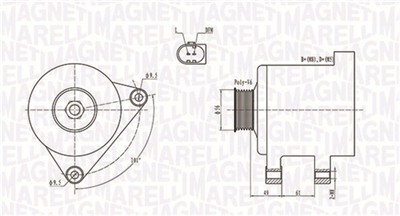 MAGNETI MARELLI 063731782010 Číslo výrobce: MQA1782. EAN: 8001063681375.