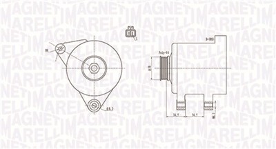 MAGNETI MARELLI 063731789010 Číslo výrobce: MQA1789. EAN: 8001063798042.
