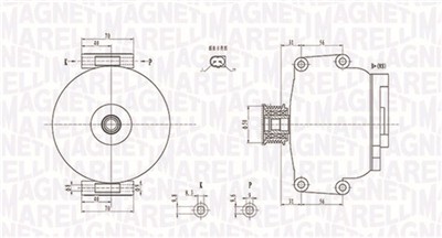 MAGNETI MARELLI 063731846010 Číslo výrobce: MQA1846. EAN: 8001063920306.
