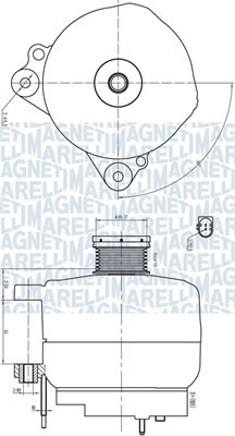 MAGNETI MARELLI 063732190010 Číslo výrobce: MQA2190. EAN: 8050947028157.