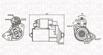MAGNETI MARELLI 063721062010 Číslo výrobce: MQS1062. EAN: 8001063759180.