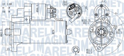 MAGNETI MARELLI 063721187010 Číslo výrobce: MQS1187. EAN: 8050947003079.