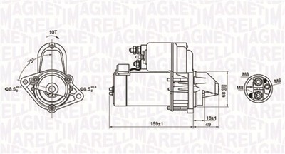 MAGNETI MARELLI 063721257010 Číslo výrobce: MQS1257. EAN: 8001063849461.
