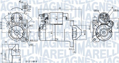 MAGNETI MARELLI 063721273010 Číslo výrobce: MQS1273. EAN: 8050947027426.
