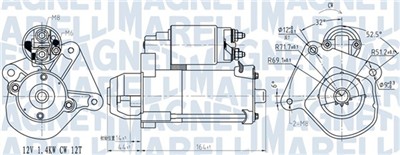 MAGNETI MARELLI 063721275010 Číslo výrobce: MQS1275. EAN: 8050947027235.