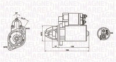 MAGNETI MARELLI 063721283010 Číslo výrobce: MQS1283. EAN: 8001063876580.