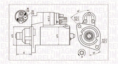 MAGNETI MARELLI 063721323010 Číslo výrobce: MQS1323. EAN: 8001063744919.