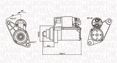 MAGNETI MARELLI 063721330010 Číslo výrobce: MQS1330. EAN: 8001063794082.