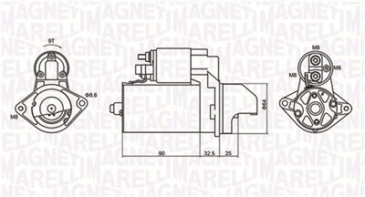 MAGNETI MARELLI 063721334010 Číslo výrobce: MQS1334. EAN: 8001063695228.