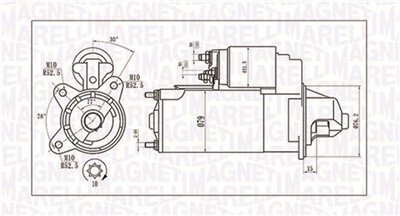 MAGNETI MARELLI 063721396010 Číslo výrobce: MQS1396. EAN: 8001063938400.
