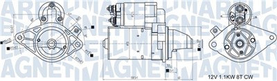 MAGNETI MARELLI 063721407010 Číslo výrobce: MQS1407. EAN: 8050947054712.