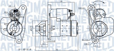 MAGNETI MARELLI 063721418010 Číslo výrobce: MQS1418. EAN: 8050947027013.