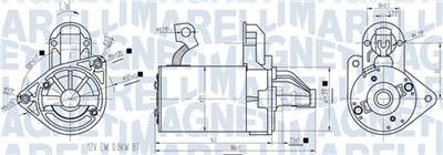 MAGNETI MARELLI 063721422010 Číslo výrobce: MQS1422. EAN: 8050947027334.