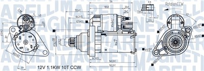 MAGNETI MARELLI 063721470010 Číslo výrobce: MQS1470. EAN: 8050947027068.
