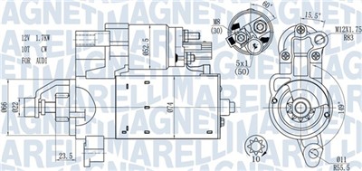 MAGNETI MARELLI 063721563510 Číslo výrobce: MQS15635. EAN: 8050947026979.