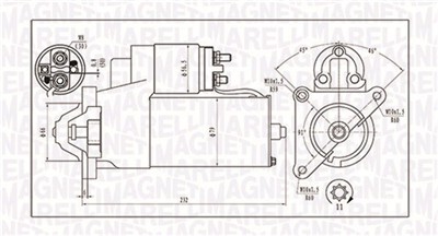 MAGNETI MARELLI 063720373010 Číslo výrobce: MQS373. EAN: 8001063728148.