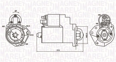 MAGNETI MARELLI 063720880010 Číslo výrobce: MQS880. EAN: 8001063867212.