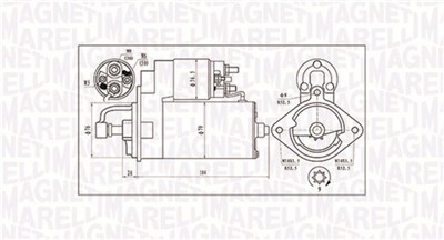 MAGNETI MARELLI 063720984010 Číslo výrobce: MQS984. EAN: 8001063758404.