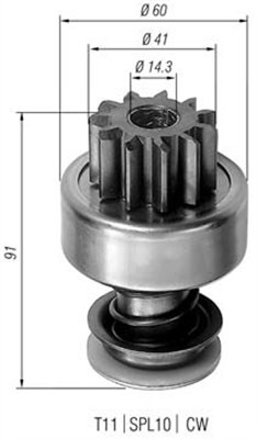MAGNETI MARELLI 940113020104 Číslo výrobce: AMB0104. EAN: 8001063320045.