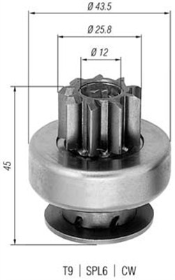 MAGNETI MARELLI 940113020237 Číslo výrobce: AMB0237. EAN: 8001063321370.