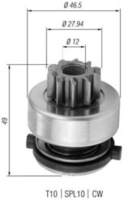 MAGNETI MARELLI 940113020357 Číslo výrobce: AMB0357. EAN: 8001063322575.