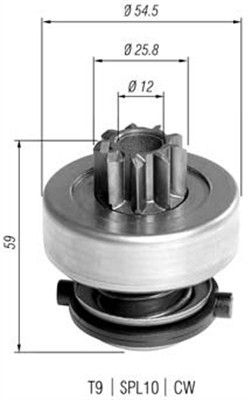 MAGNETI MARELLI 940113020372 Číslo výrobce: AMB0372. EAN: 8001063322728.