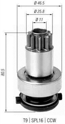 MAGNETI MARELLI 940113020385 Číslo výrobce: AMB0385. EAN: 8001063322858.