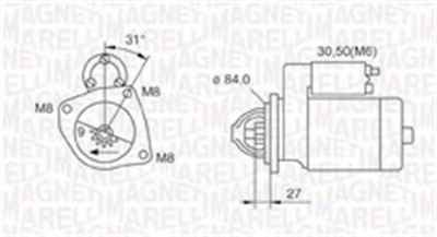 MAGNETI MARELLI 063721203010 Číslo výrobce: MQS1203. EAN: 8001063650623.